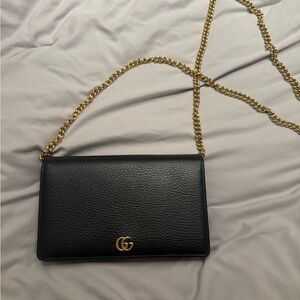 Gucci GG Marmont Chain Wallet EXCELLENT CONDITION